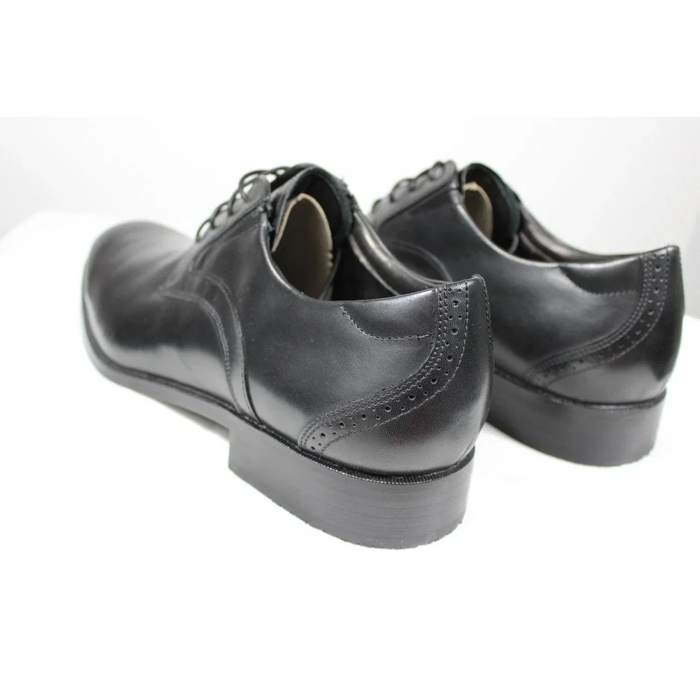Rockport Men's Totalmotion Oxford Dress Shoes Size 13 W Black Leather